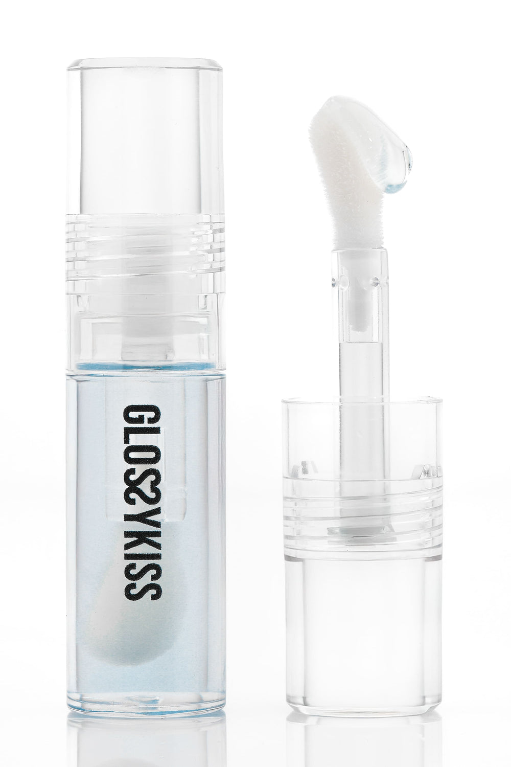 Блиск для губ GlossyKiss MOON WATER прозорий блакитний блиск-олія