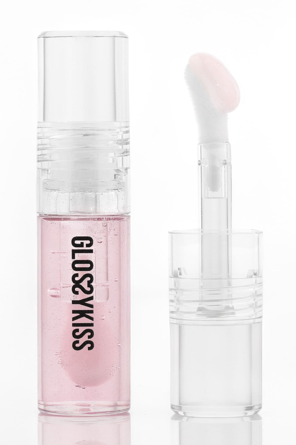 Блиск для губ GlossyKiss PETAL TINT доглядовий прозорий блиск-олійка