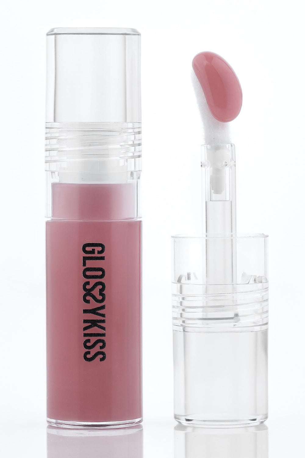 Блиск для губ GlossyKiss SOFT CRUSH пастельно-рожевий відтінок